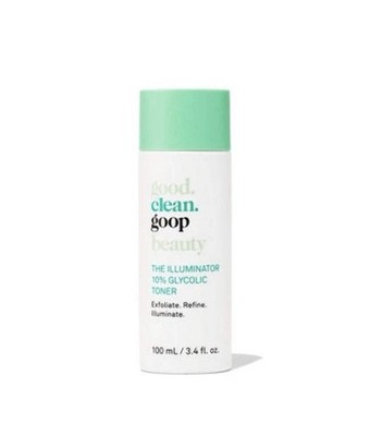 Good Clean Goop Beauty The Illuminator 10% Glycolic Toner Exfoliate 3.4 Fl oz
