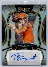 2023 Panini Select Tyson Bagent Rookie Auto Prizm Bears RC SP #099/399
