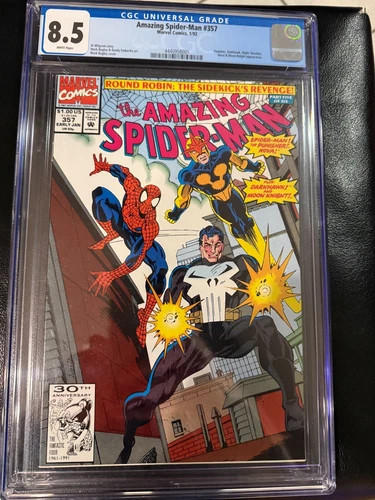 The Amazing Spider-Man #357 CGC 8.5 White Pages Bidding Starts at OG Price!