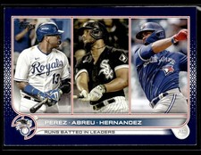 2022 Topps 1st Edition #202 RBI  (S Perez / Jose Abreu / T Hernandez) 3802H