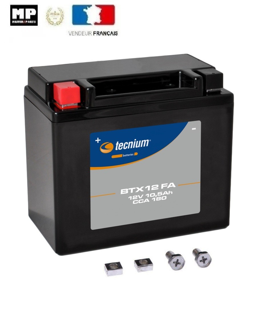 Batterie Gel YTX12-BS étanche et durable pour Honda PC 800 Pacific Coast 89-90