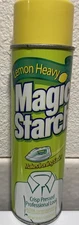 Vintage Magic Starch Lemon Heavy Ironing Spray 20 Oz New Full 90s HTF