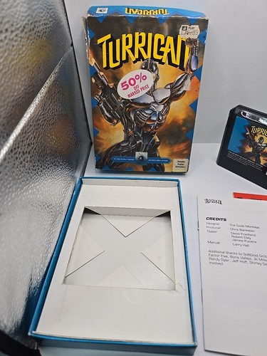 Turrican, SEGA Mega Drive, versione PAL, completo, testato e funzionante - Foto 2 di 7