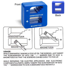 Screwdriver 2 in 1 Magnetizer Demagnetizer Professional Magnetizing Pickup Tool