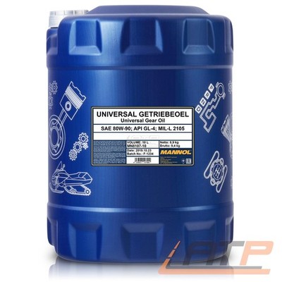 10 L LITER UNIVERSAL GETRIEBEÖL 80W-90 API GL-4 SCHALTGETRIEBE-ÖL GETRIEBE-ÖL