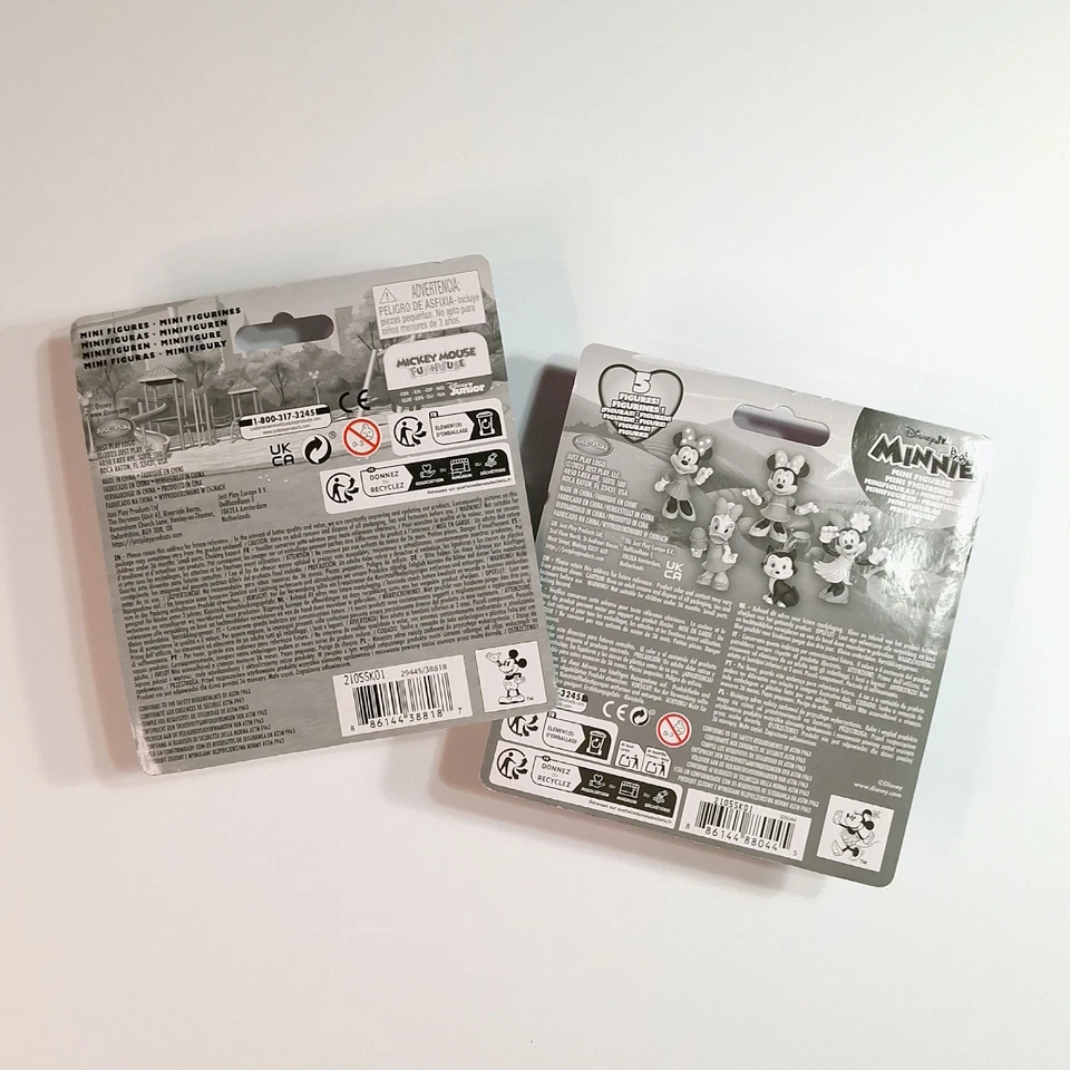 Programas Disney Junior. Juego de 10 minifiguras de Mickey, Minnie, Donald, Daisy, Plutón Foto 2 de 4