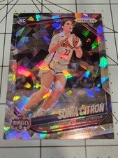 2025 Panini Prizm WNBA - Sonia Citron (RC) #122 Cracked Ice Prizm Mystics