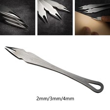 Leather Wing Divider Edge Creaser Stainless Steel for Home Use Drafting