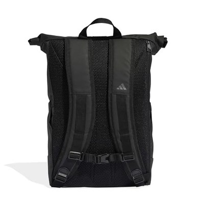 Adidas Hybrid Backpack Roll Unisex Adult O0694 Black/Reflective
