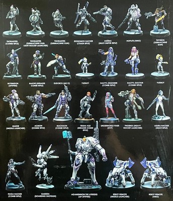 Infinity Code One - ALEPH Collection Pack - Single Miniature Selection Auswahl