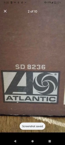 Led Zeppelin Rock Gatefold Record Vinyl LP Album 1969 Atlantic Records