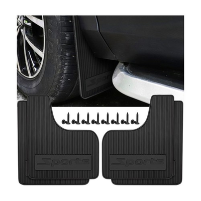#ad #ad Universal Car Mud Flaps 4PCS Soft Flexible Rubber Splash Guards Front Rear Black $22.99