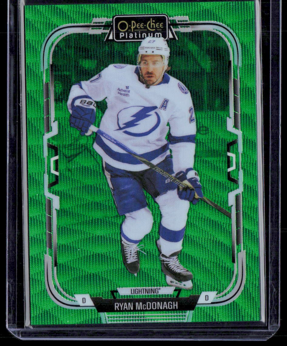 Ryan McDonagh 2025-26 O-Pee-Chee Platinum Emerald Surge /10 #126