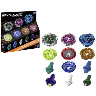BEY BLADE X XTreme Expansion Pack, 3 Blades, 4 Ratchets, 5 Bits