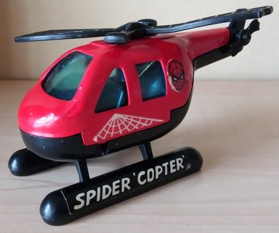Buddy Corp Spider-Man Spider 'Copter' Die Cast Spielzeug (1980)