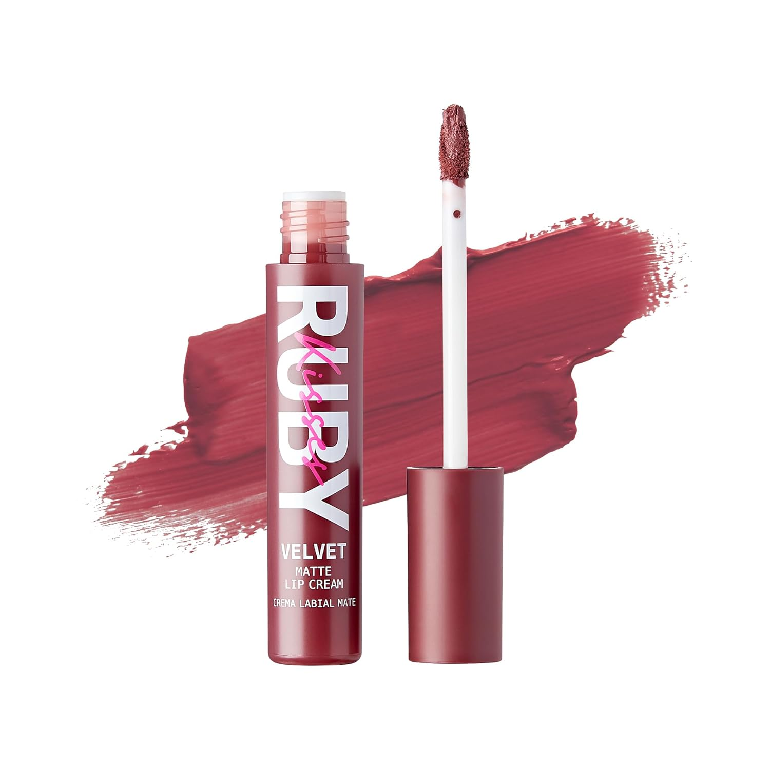 Velvet Matte Lip Cream with Rich Long-Lasting Color and Lightweight Feel