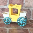 Vintage Fisher Price Little People Castle Carriage Kings Royal Coach #993