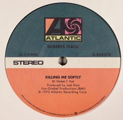 ROBERTA FLACK Killing Me Softly/Back Together Today 12'' NEW VINYL Atlantic reis