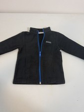 Columbia Boy's Navy Blue Fleece Zip Jacket Coat Great Condition Size 18-24 month