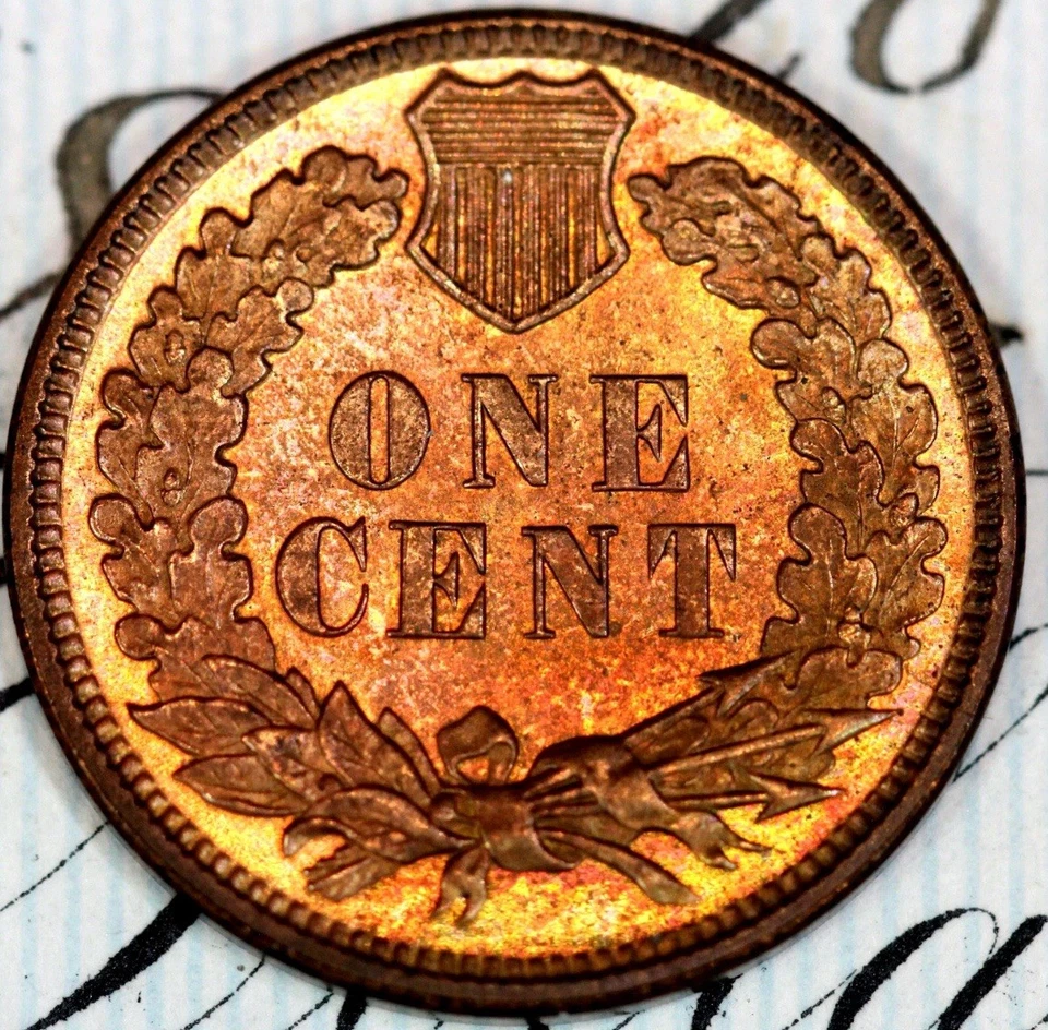 1896 PRISTINE++ GEM PROOF INDIAN HEAD PENNY DC268 FROM MATTHEWS HOARD - Image 2 of 3