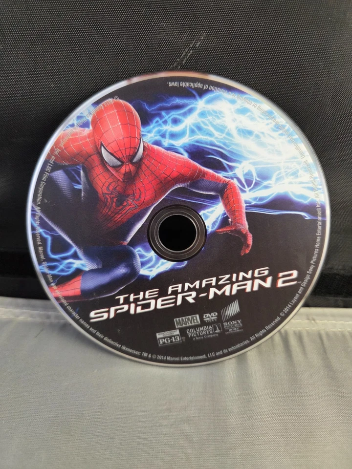 Amazing Spider-Man 2 Movie DVD 2 Discs Bonus Widescreen Special Features 2014 - Image 2 of 4
