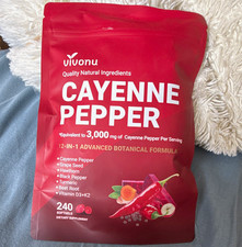 vivonu Cayenne Pepper 300 mg Softgels 240 Stk. mit Vitamin D3 K2 E …