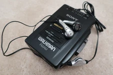 SONY WM-F2068 WALKMAN CASSETTE TAPE PLAYER AUTO REVERSE DOLBY NR - REPLACED BELT