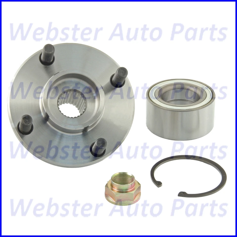 Kit de buje de cojinete de rueda delantera para Ford Contour y Mercury Cougar y Mystique Foto 2 de 4