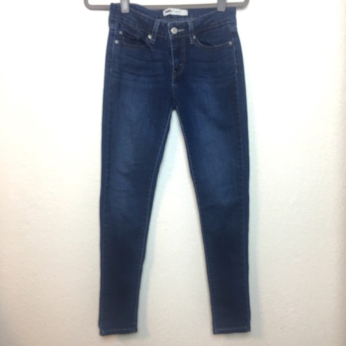 Levis 538 Womens Jeans Leggings Dark Wash Size 5 | eBay