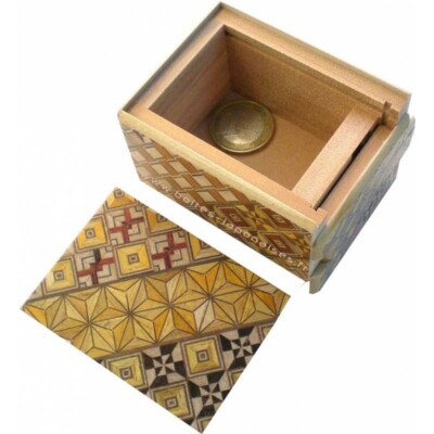 Japan Secret Box Box 12 Uhrwerke / 2.8 Suns Yosegi Himitsu Bako