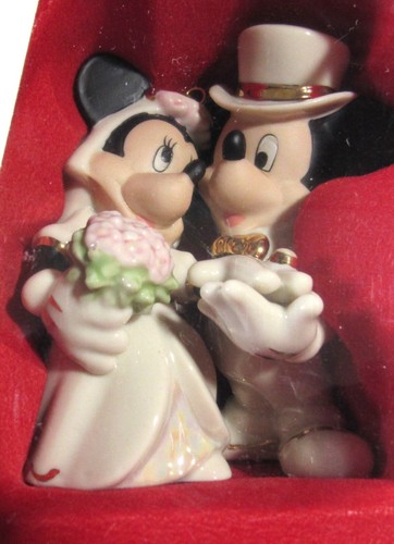 Lenox - Vetrina Disney Collezione Minnie's Dream Ornamento Matrimonio - Foto 2 di 3