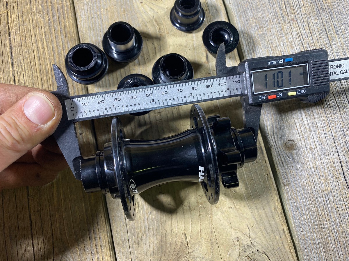 Halo THRU AXLE Front Hub Spin Doctor 6F Sealed Bearing 32H Halo THRU AXLE Front Hub Spin Doctor 6F Sealed Bearing 32H