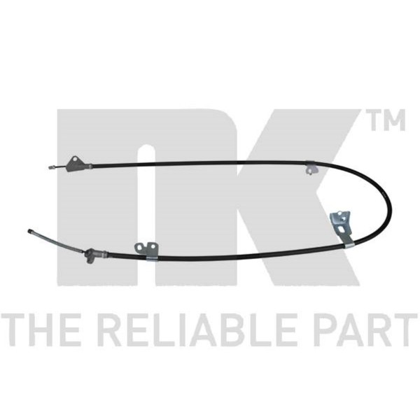 NK Handbremsseil Bremsseil Links Passend FüR Toyota Yaris SCP1_ NLP1_ NCP1_-image