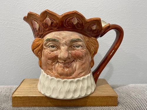 Vintage Royal Doulton Medium or Large Old King Cole Character Toby Jug Mug D6036