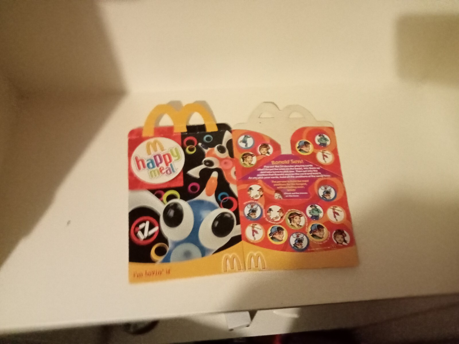 Mcdonalds Iz Toy 2006 Full Set Including Mcdonalds Happy Meal Box Brand