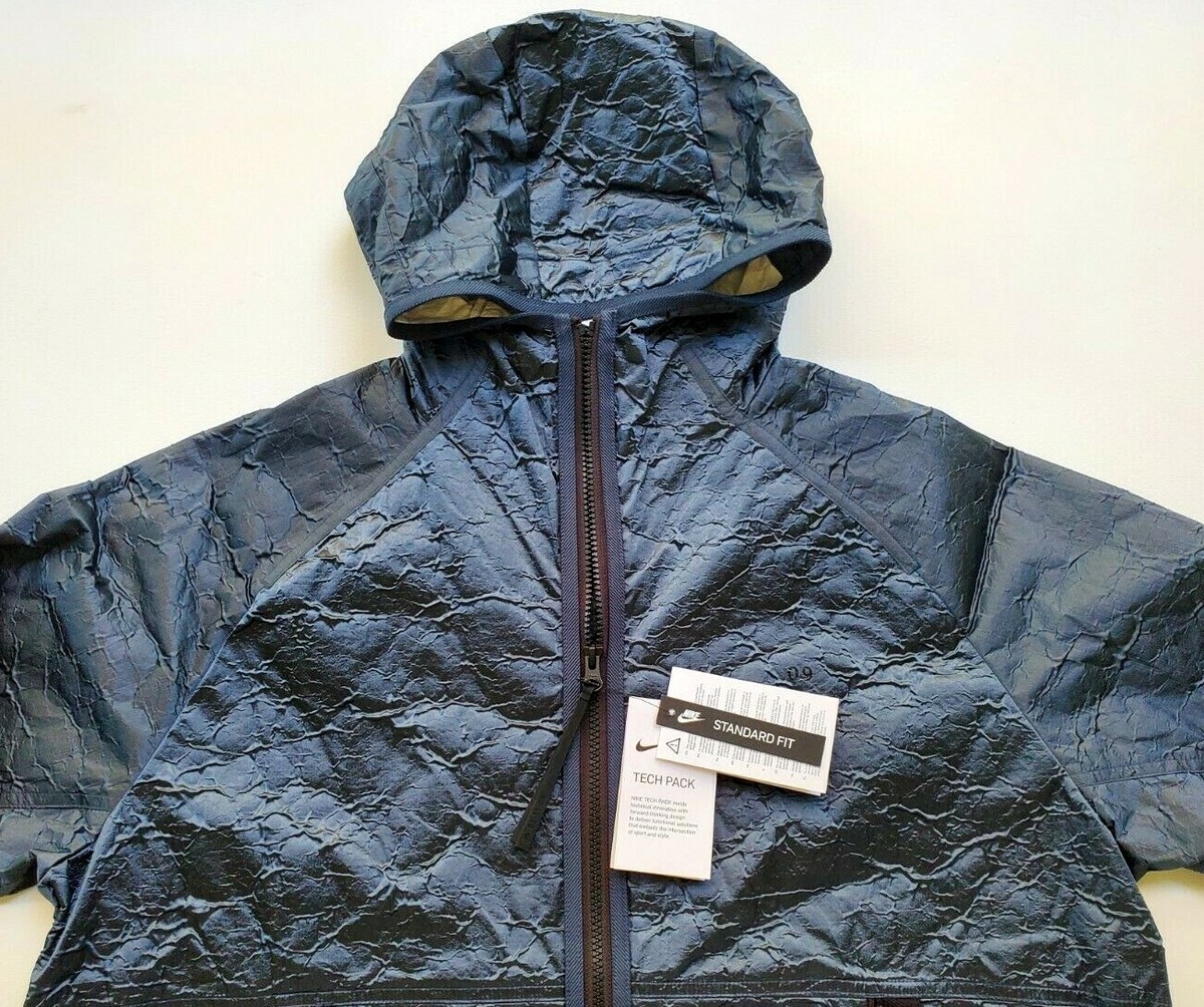Nike Sportswear Tech Pack Hooded Jacket Tyvek Deep CU3758