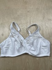 GLAMORISE Magic Lift Full Figure Minimizer Bra, Size 46C White