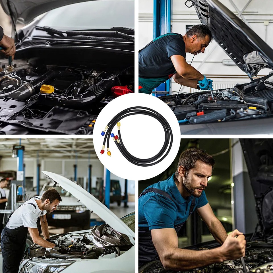 HVAC Charging Hose HVAC Auto Hose Kit for Refrigerant Charging Strong