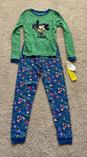 NEW Walt Disney World Authentic Mickey Mouse Pajamas Set Boys PJ's Size 8 Blue