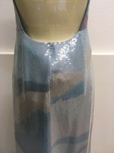 Emilio Pucci original silk sequin long dress / silk sequin long dress - Picture 4 of 8
