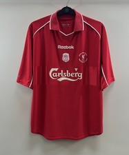 Liverpool UEFA Cup Final 2001 Home Football Shirt 2000/02 Adults XL Reebok A904