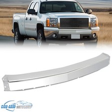 For Chevy Silverado 1500 07-13 Chrome Front Bumper Face Bar Wo Air Intake Hole