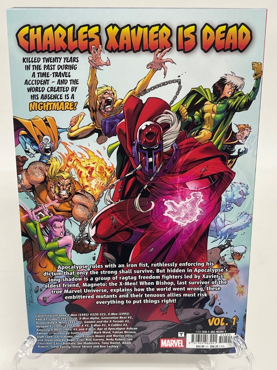 X-Men Age of Apocalypse Vol 1 Alpha Marvel Comics TPB Trade