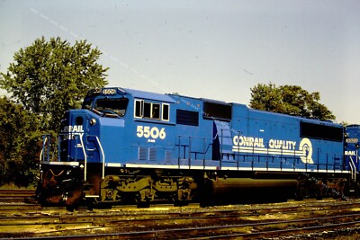 Orig. Dia: CR Conrail SD60M 5506 Abrams, PA 1993