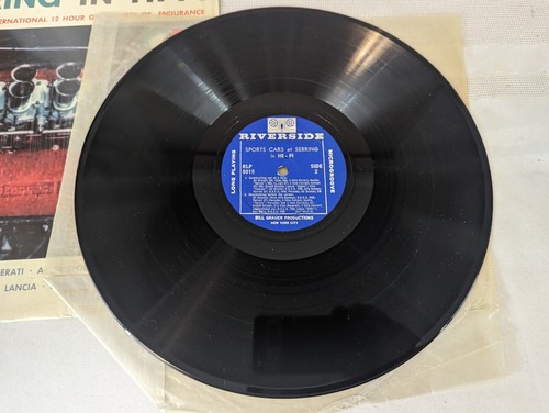 Sports Cars at Sebring Vinyl LP 1959 Florida International 12 Hr. Grand Prix EX+ - Picture 6 of 7
