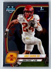 Abu Sama III-2024 Bowman University Chrome 1st Bowman #7 Iowa State