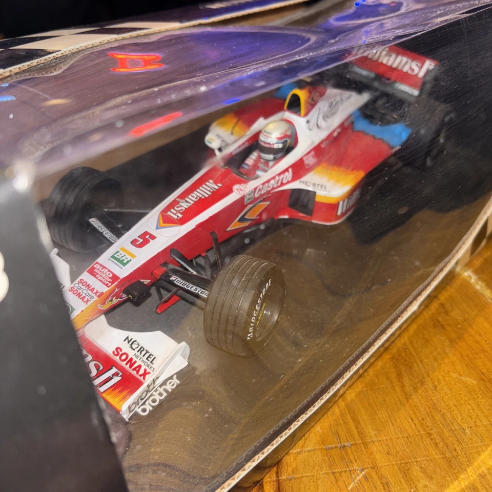 1/18 MINICHAMPS F1 180 990005 WILLIAMS FW21 ALEX ZANARDI #5 1999 Limited Edition - Image 3 of 4