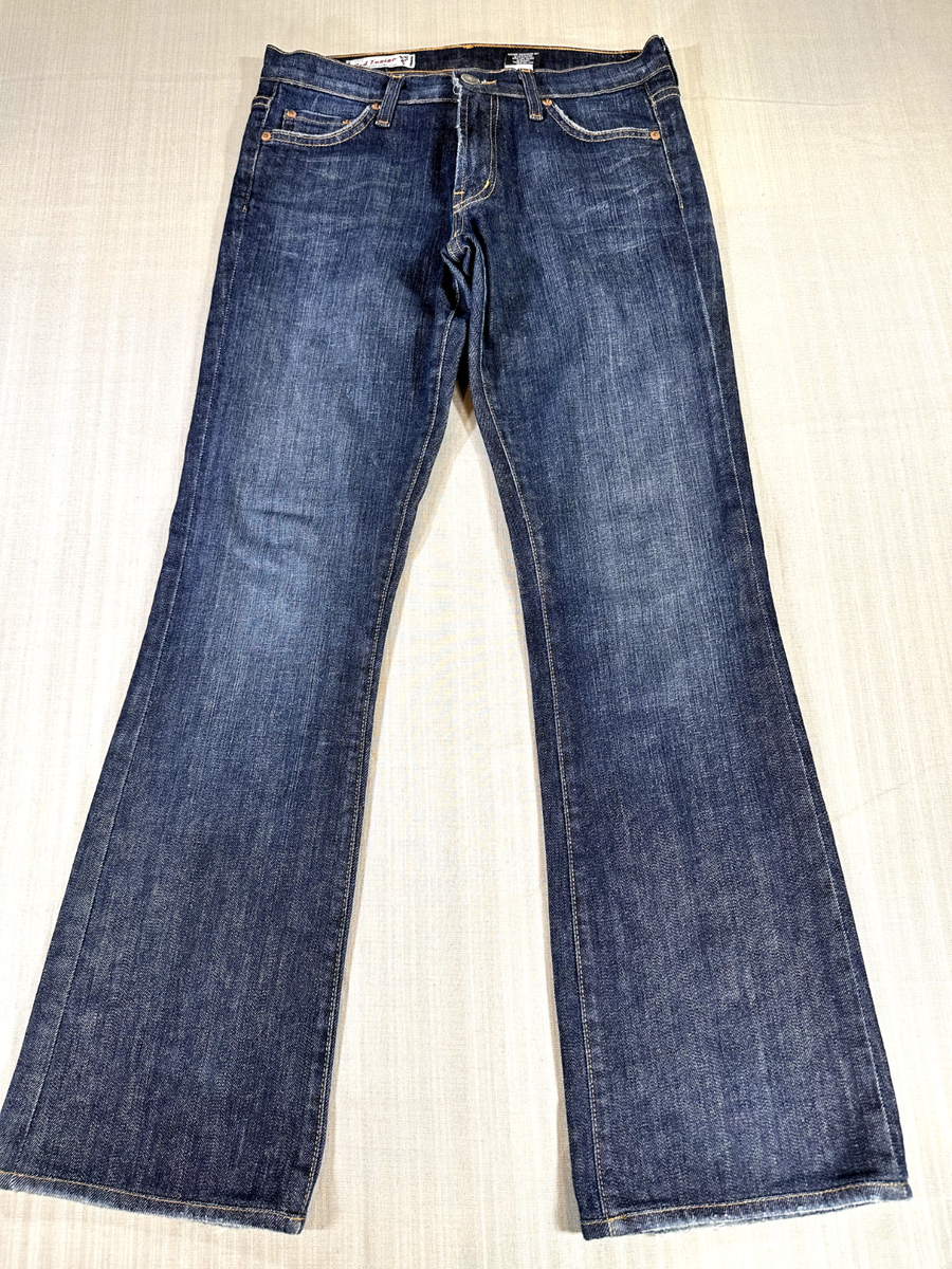 Red Engine Womens 28 Blue Denim Jeans Boot Cut Medium Wash