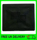 Single Universal Heavy Duty Rubber Car Mat [EQ37] 50 cm x 35 cm Black Single