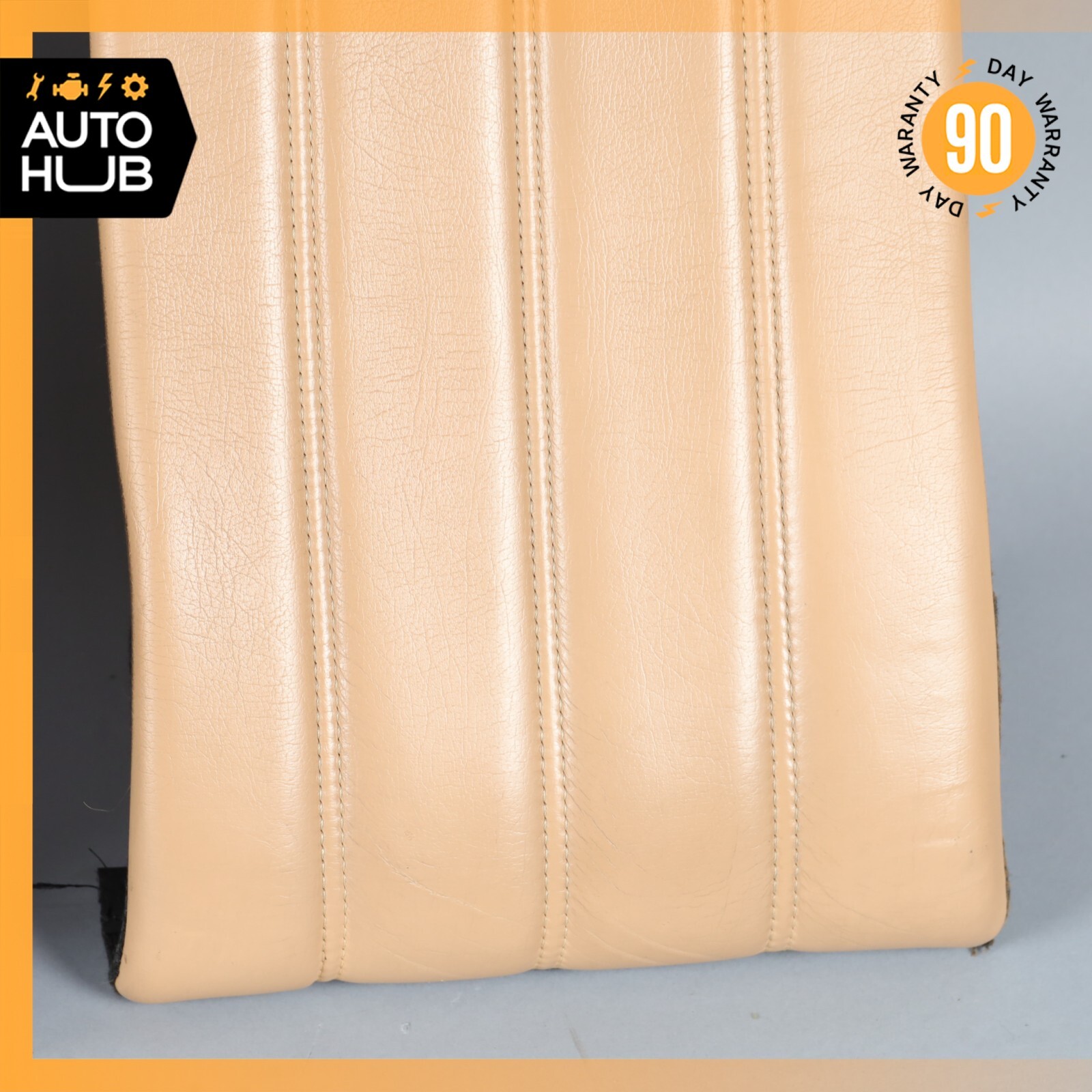 08-12 Maserati GranTurismo M145 Front Left Side Top Upper Seat Cushion Beige OEM